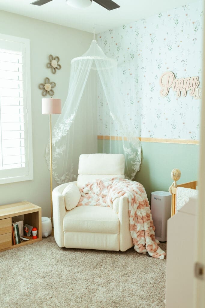 Paradise Valley in-home newborn photography with timeless neutral wardrobe styling and natural candid family interaction