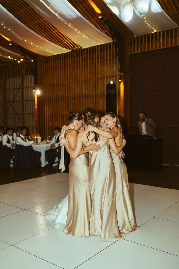 Arizona wedding reception inspiration at The Paseo with glowing string lights