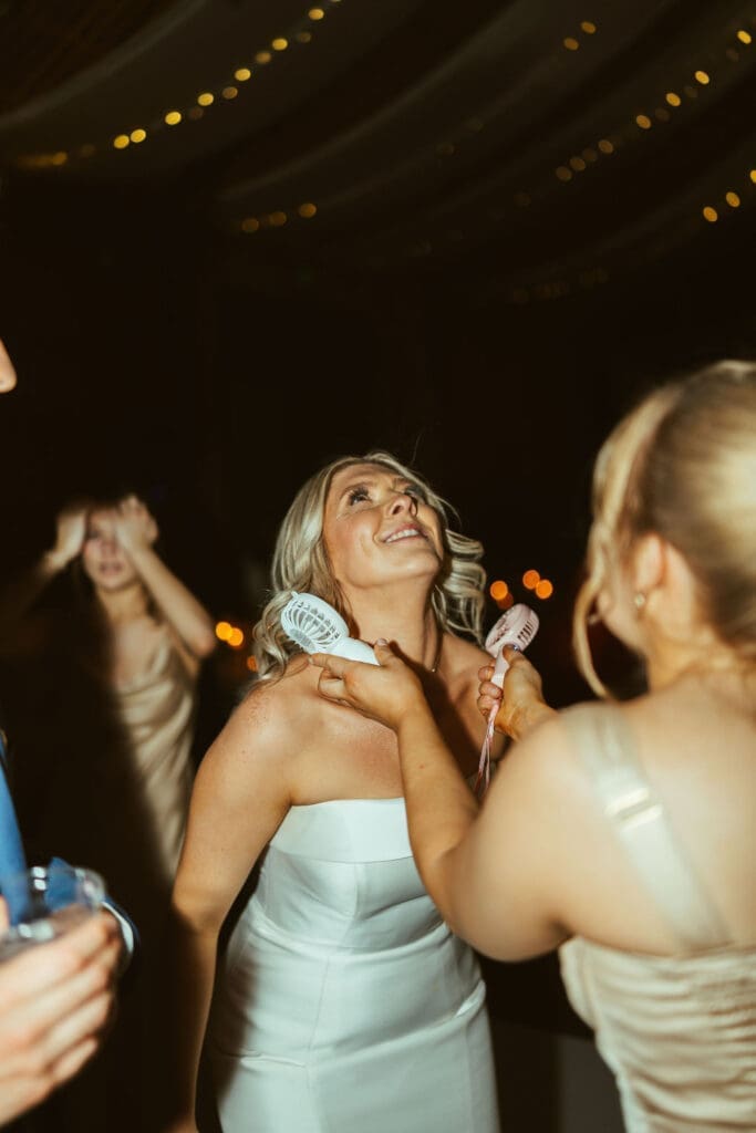 Reception dance floor moments at The Paseo wedding venue in Apache Junction Arizona